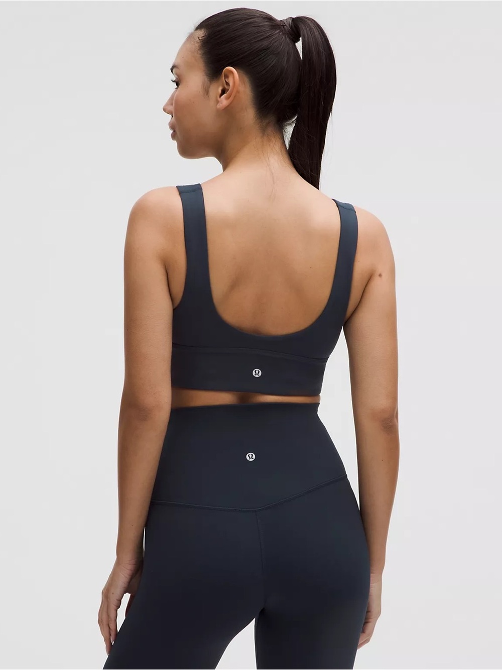 lululemon athletica V-Neck Crop Bralette - Burgundy